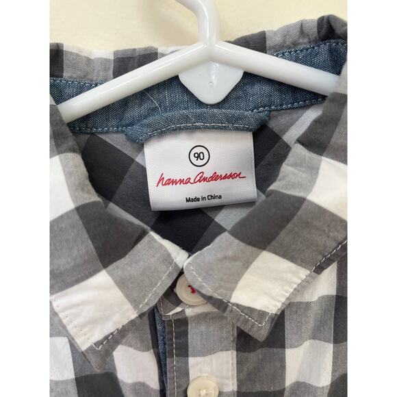 Hanna Andersson button up shirt, size 90 / 3t - Picture 3 of 3